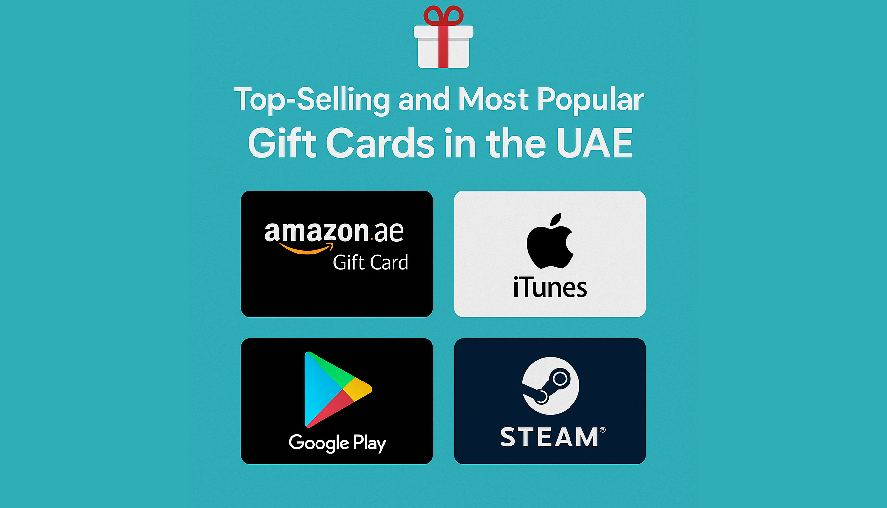 Top-Selling and Most Popular Gift Cards in the UAE